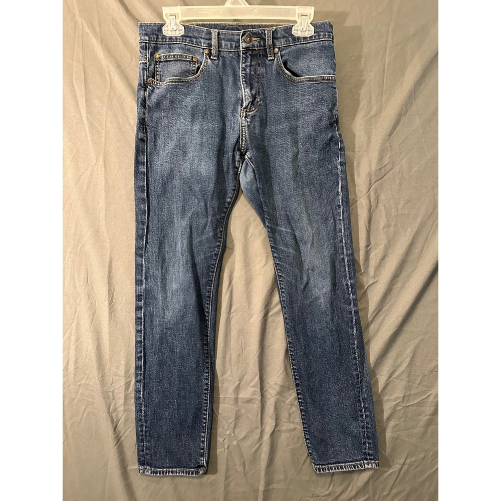 Brooks Brothers Mens Slim Fit Medium Wash Denim Jeans Blue 32 x 30 Stretch